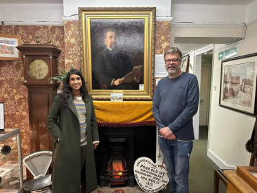 Claire visits the East Surrey Museum 