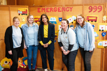 Claire visits Ducklings Pre-School